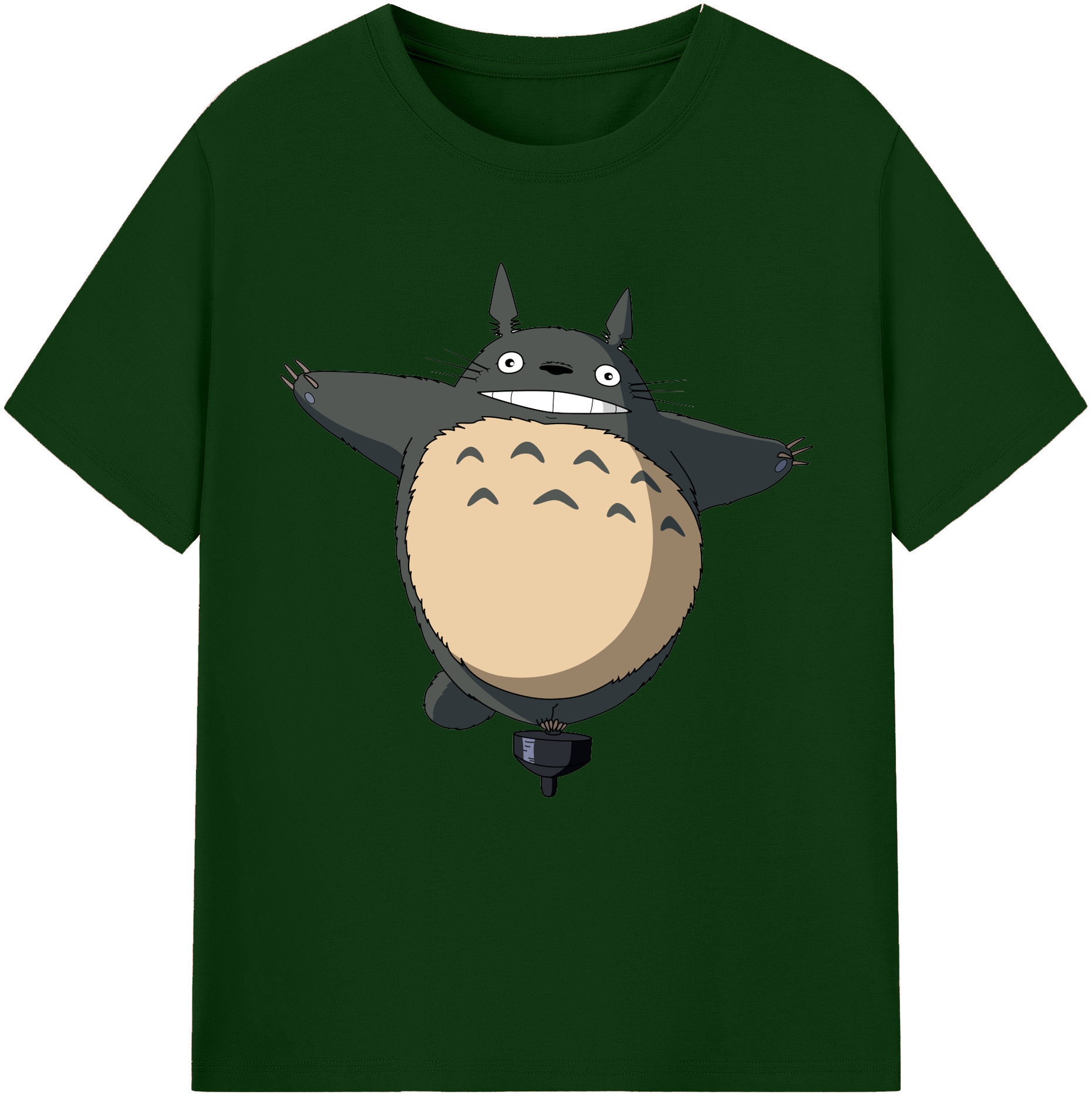 （画像用） となりのトトロ 草壁メイ 草壁サツキ My Neighbor Totoro Satsuki Kusakabe Mei Kusakabe 綿100％半袖Tシャツ（フロントプリント）